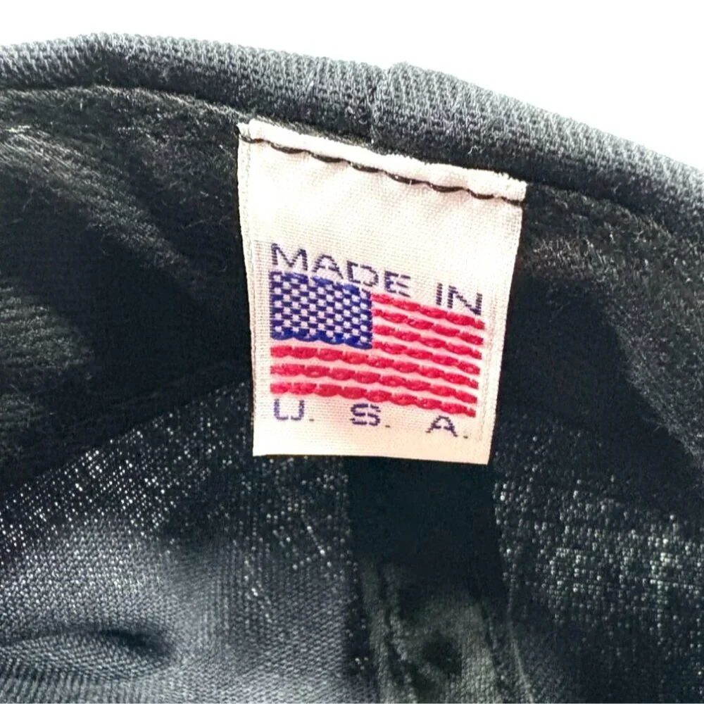 The Lincoln Project Embroidered Logo‎ Black Baseball Cap Hat Adjustable USA